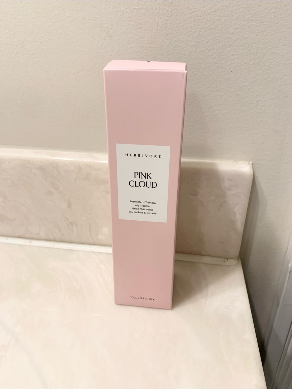 New! Never Used! Herbivore Botanicals Pink Cloud Jelly Cleanser